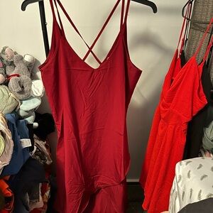 Gorgeous Red Strappy Dress